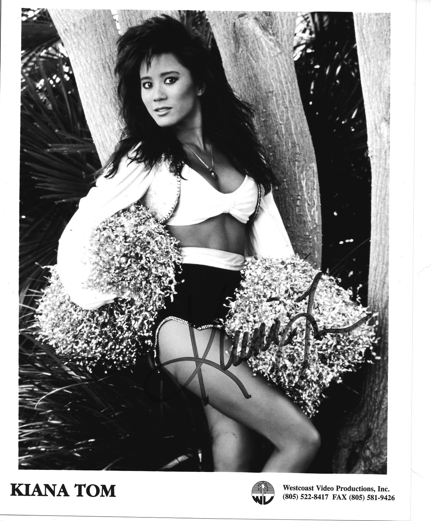 Raiderette Autographed 8x10 Glossy Photo