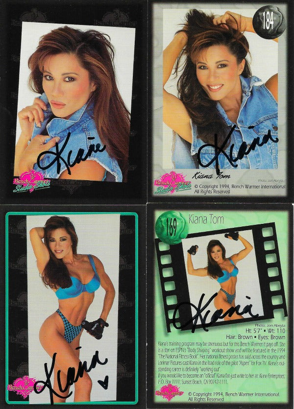Signed Kiana Trading Cards