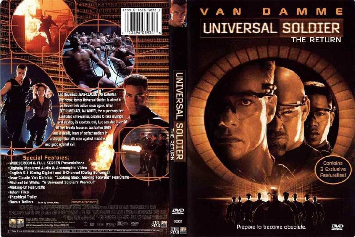 DVD Universal Soldier - Kiana Fitness Shop - 12