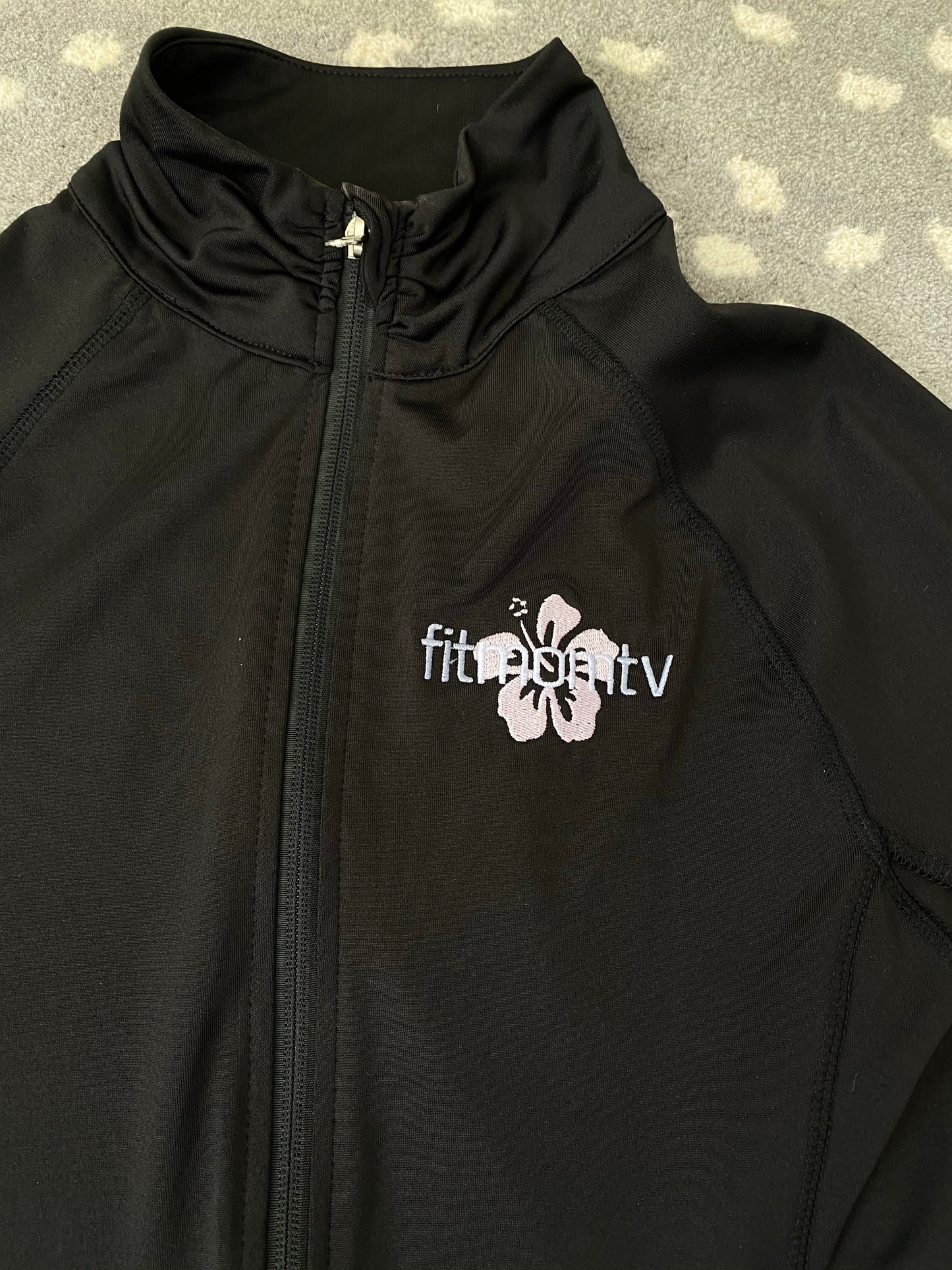 Fit Mom Fitness Jacket - Black