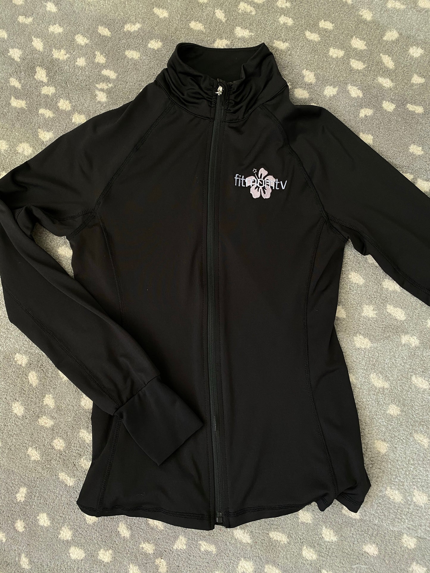 Fit Mom Fitness Jacket - Black