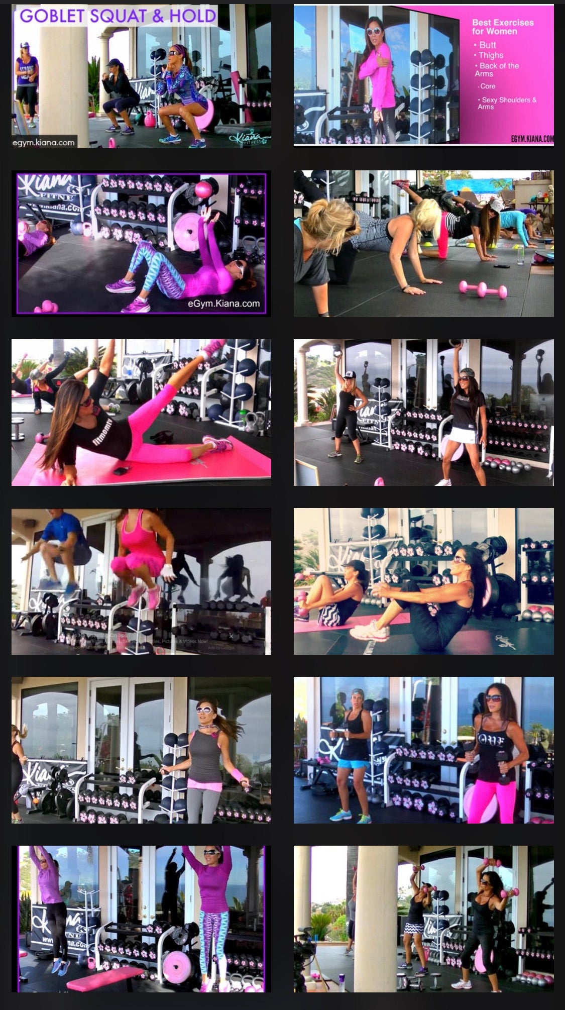 Kiana’s Streamable Fitness Classes – Train Anywhere, Anytime