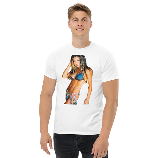 👙Photo T-Shirt! One of My Most Popular Denim Fringe Bikini Photos — Now on a Tee!