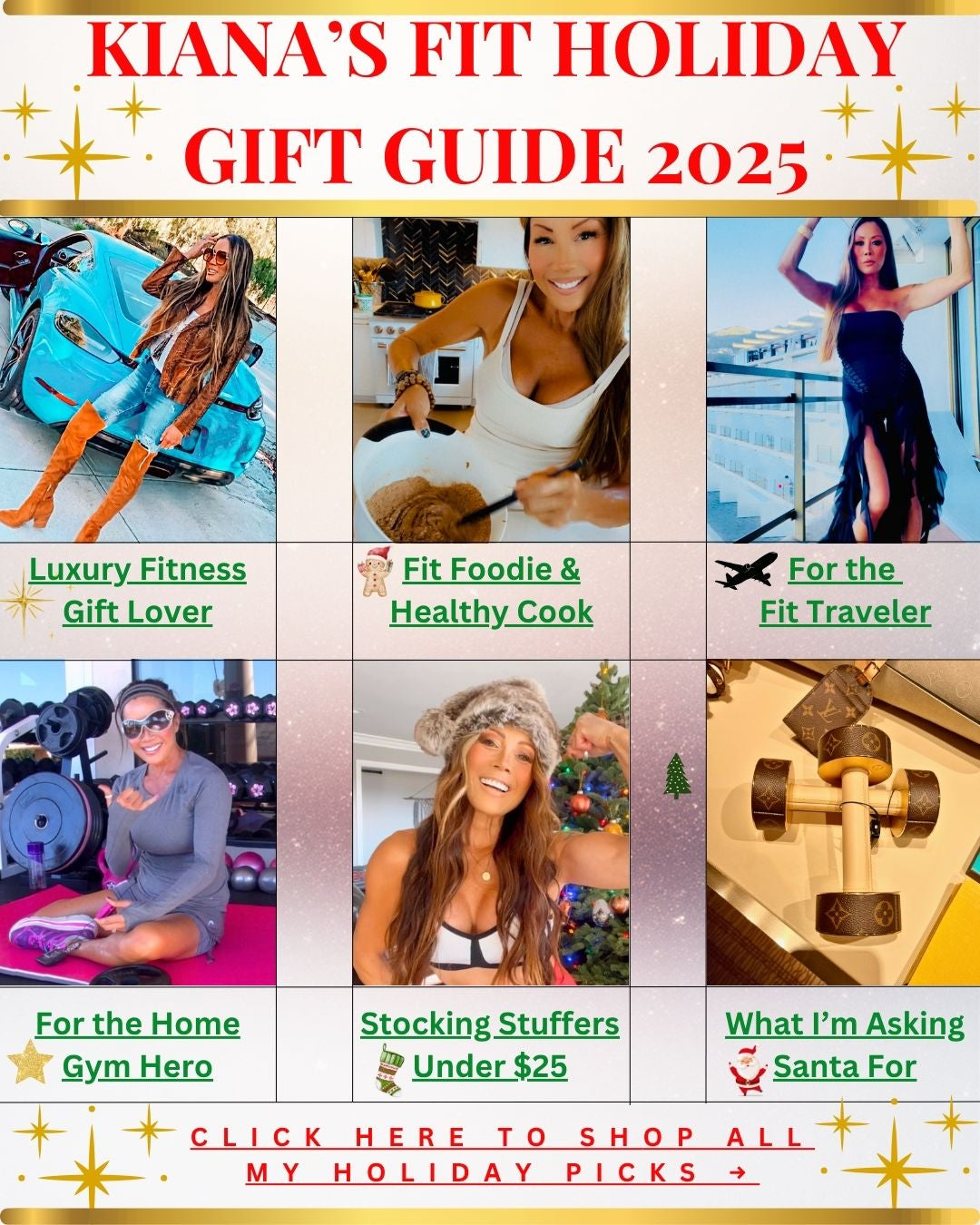 KIANA'S FIT HOLIDAY GIFT GUIDE 2025