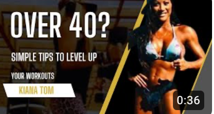 Over 40? Simple tips to level up your workouts! Kiana Tom
