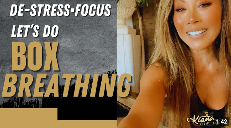 Kiana Tom Box Breathing for Focus: Reduce Anxiety and Restore Calm Fast | Simple Breathing Technique for Relaxation