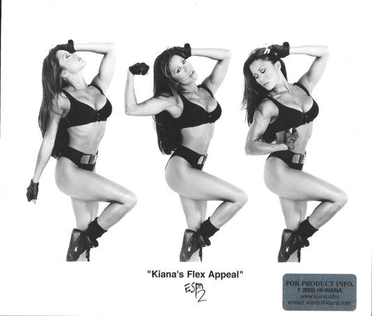 Autographed 8x10 Glossy Photo Gym Outfit