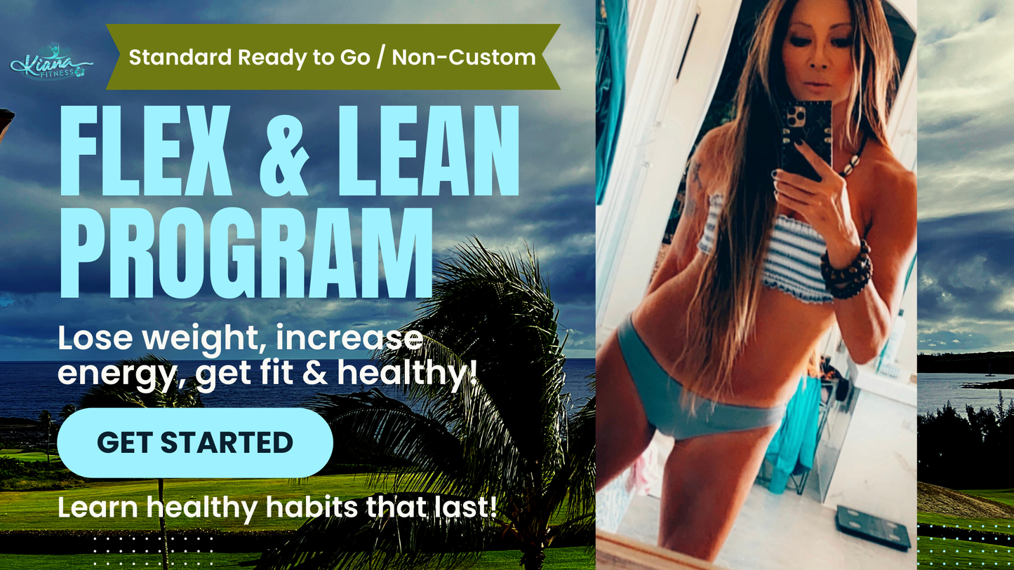 ✅ Flex & Lean: 30-Day Transformation System (Standard Plan – Non-Custom)