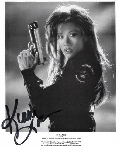 Autographed Universal Soldier 8x10