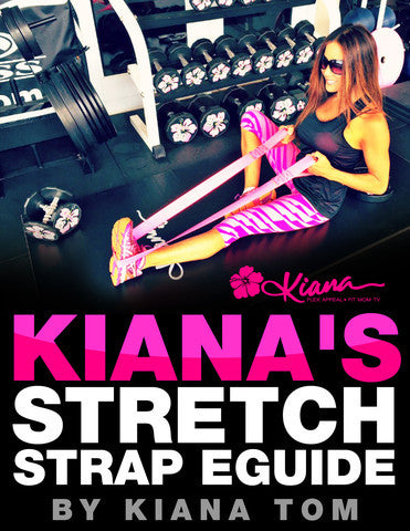 Stretch Strap & eGuide: Pink - Kiana Fitness Shop - 4