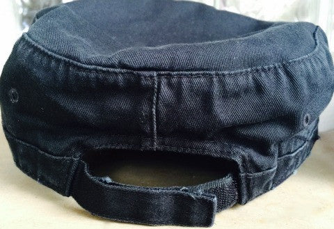 ROCK Bling Cadet Cap - Black - Kiana Fitness Shop - 3