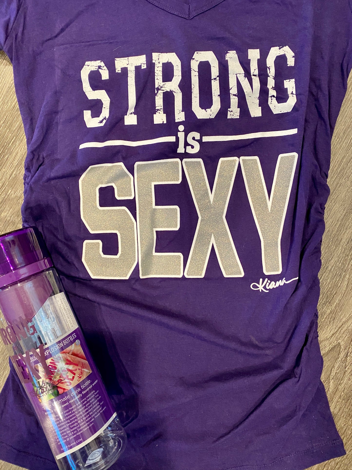Bundle: 💜 Strong is Sexy Shirt + Infusion Bottle